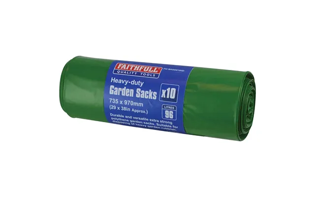 Faithfull Heavy-duty Strong Garden Sacks Pack Of 10 product image