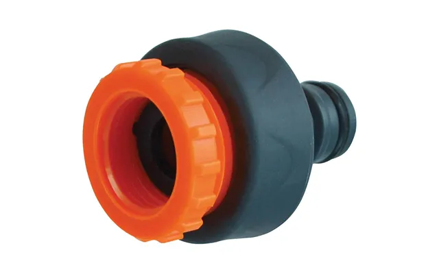 Faithfull Plastic Tap Hose Connector 1 2 And 3 4in product image