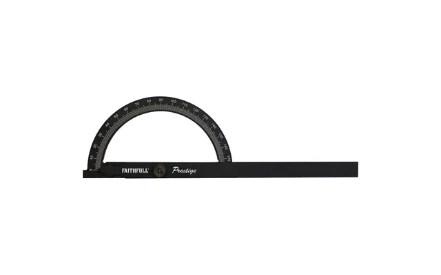 Faithfull Prestige Angle Gauge Black Aluminium