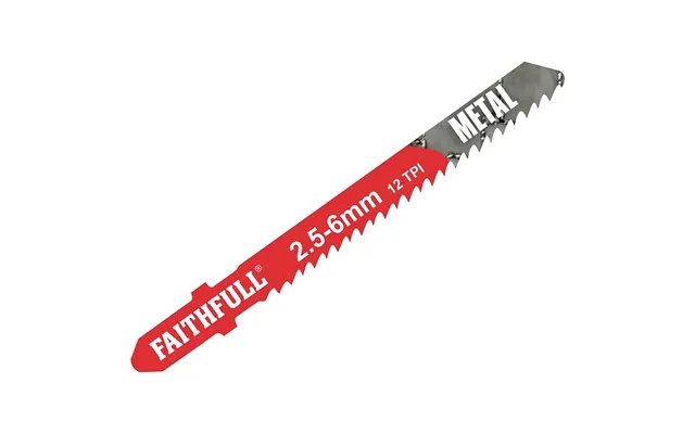 Faithfull T118b Metal Cutting Jigsaw Blades Pack Of 5