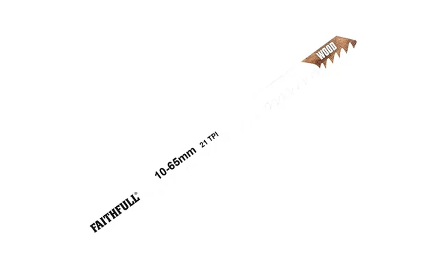 Faithfull T301cd Wood Cutting Jigsaw Blades Pack Of 5