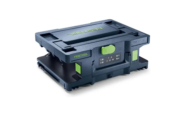 Festool Sys-mc 6 4 Quick Charger For 10.8v - 18v Battery Packs 240v