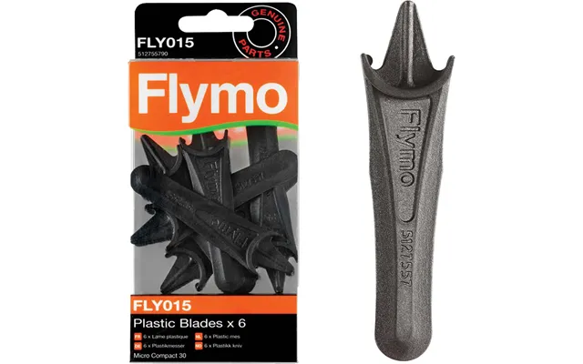 Flymo Fly015 Genuine Blades For Micro Compact Lawnmowers Pack Of 6 product image