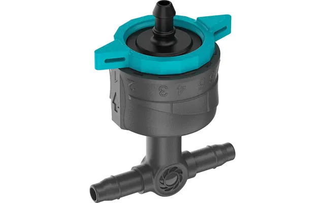 Gardena Micro Drip Adjustable Inline Pressure Compensating Drip Head 3 16 4