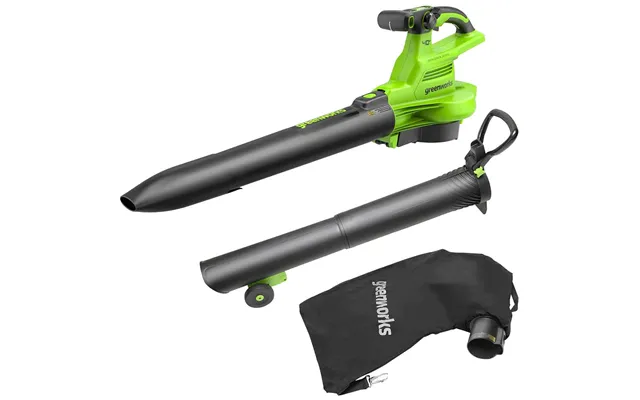 Greenworks Gd40bvii 40v Cordless Brushless Leaf Blower Vacuum No Batteries No Battery Charger product image