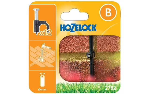 Hozelock Micro Wall Clip 5 32 4mm Pack Of 12