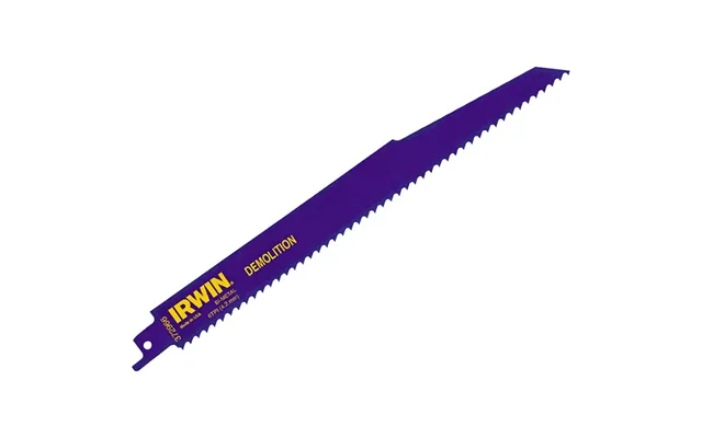 Irwin 966r Demolition Reciprocating Saw Blades For Wood And Metal 225mm Pack Of 5 product image