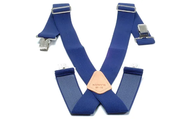 Kunys Work Trousers Braces Navy Blue product image