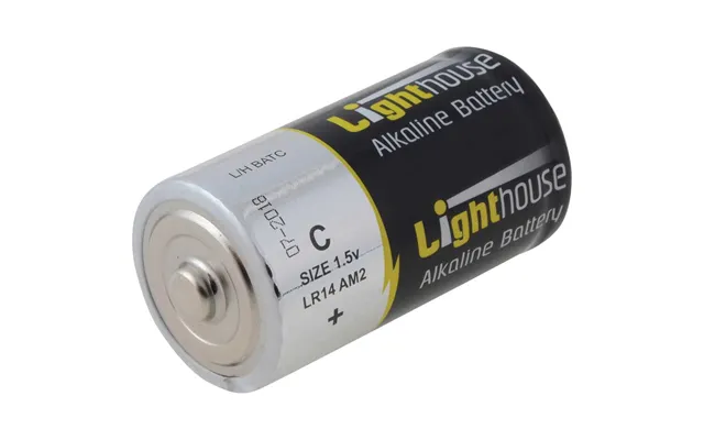 Lighthouse Lr14 Extra Long Life C Alkaline Batteries Pack Of 2