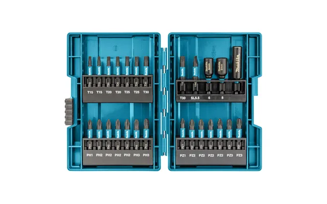 Makita 90 Piece Impact Black Screwdriver Bit Set