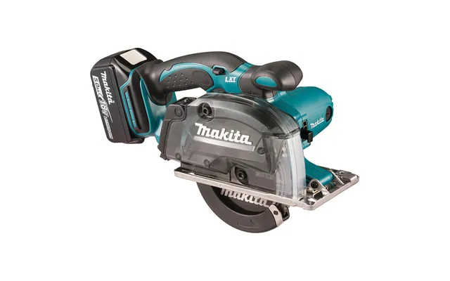 Makita Dcs552 18v Lxt Cordless Metal Saw 136mm 2 X 5ah Li-ion Battery Charger Case