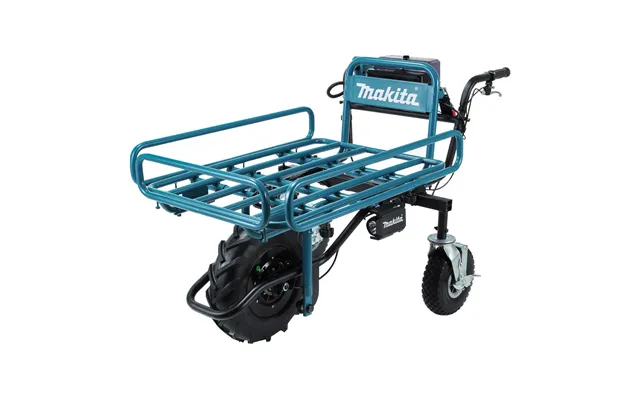 Makita Dcu180 18v Lxt Cordless Brushless Wheelbarrow And Pipe Frame 2 X 5ah Li-ion Battery Charger