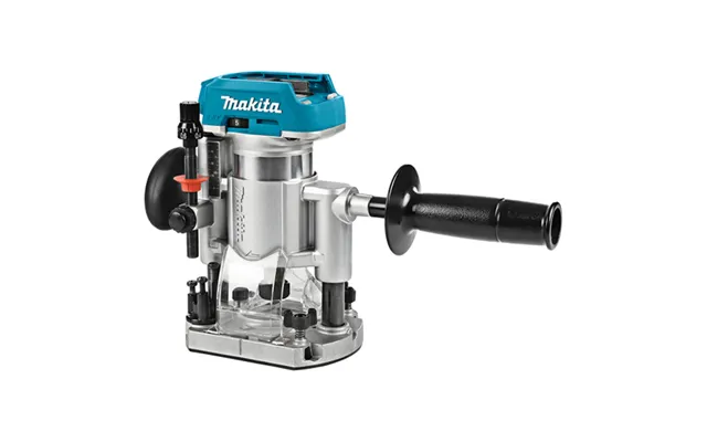 Makita Drt50 18v Lxt Cordless Brushless Plunge Router And Trimmer Kit 2 X 5ah Li-ion Battery Charger Case & Accessories