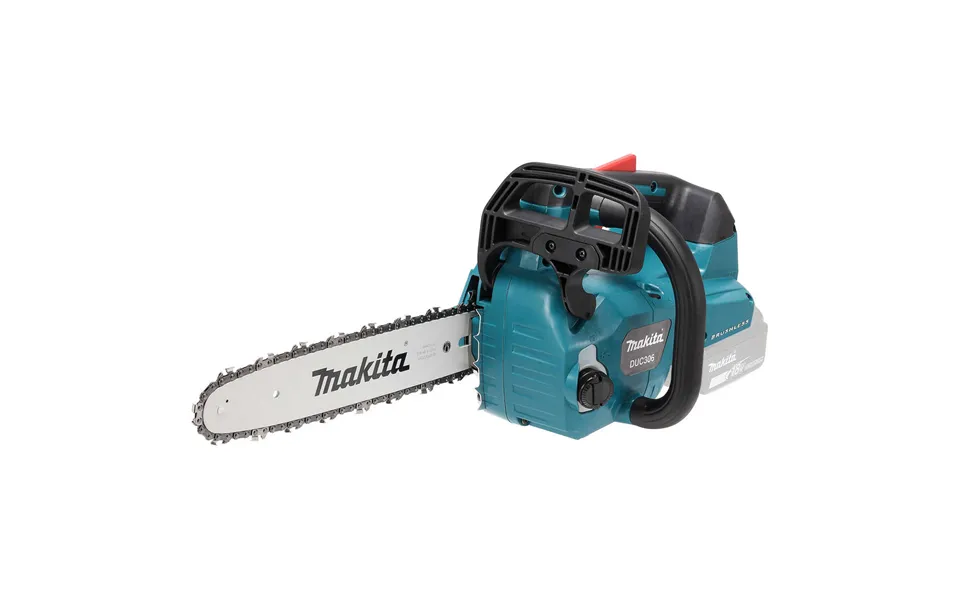 Makita Duc306 Twin 18v Lxt Cordless Brushless Top Handle Chainsaw 300mm No Batteries No Battery Charger