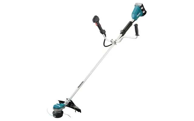Makita Dur368a Twin 18v Lxt Cordless Brushless Brush Cutter 350mm 2 X 5ah Li-ion Battery Charger product image