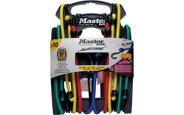 Masterlock 10 Piece Assorted Bungee Cord product image