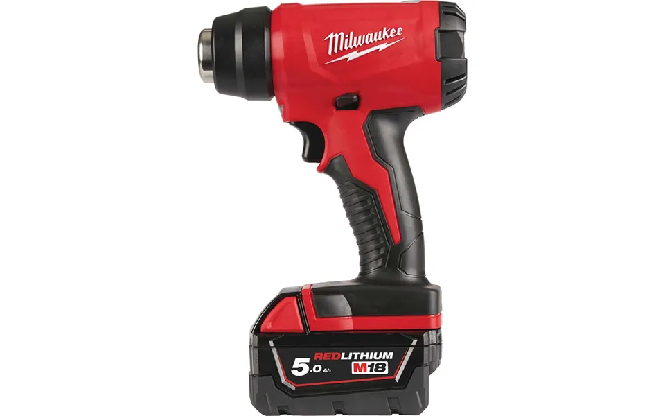 Milwaukee M18 Bhg 18v Cordless Heat Gun 2 X 5ah Li-ion Battery Charger Case