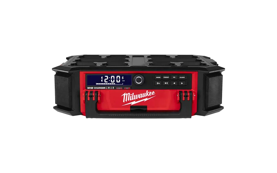 Milwaukee M18 Prcdab 18v Cordless Packout Radio And Battery Charger No Batteries No Battery Charger No Case