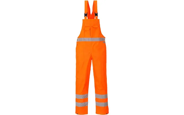 Oxford Weave 300d Class 2 Hi Vis Bib And Brace Orange L product image