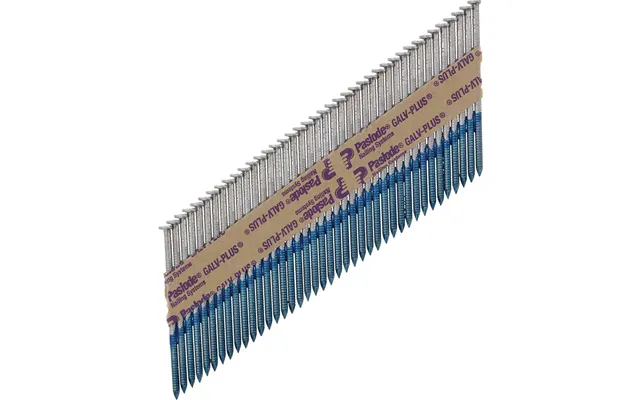 Paslode Im360ci Galvanised Ring Shank Collated Nails And Gas 90mm Pack Of 2200