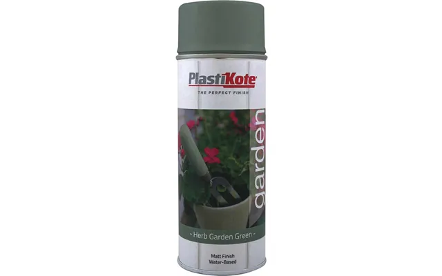 Plastikote Garden Colours Spray Paint Herb Garden Green 400ml product image