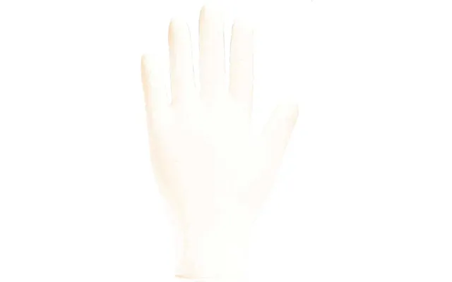 Polyco Bodyguard Latex Disposable Gloves M Pack Of 100 product image