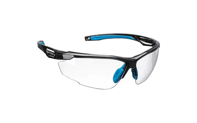 Portwest Anthracite Kn Safety Glasses Black Clear