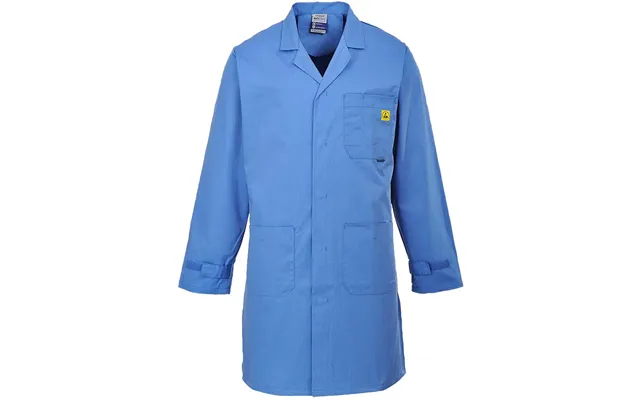 Portwest Anti Static Esd Coat Blue S