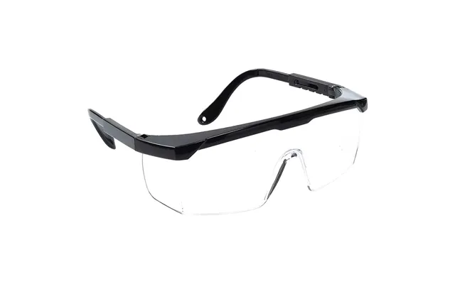 Portwest Classic Safety Glasses Black Clear