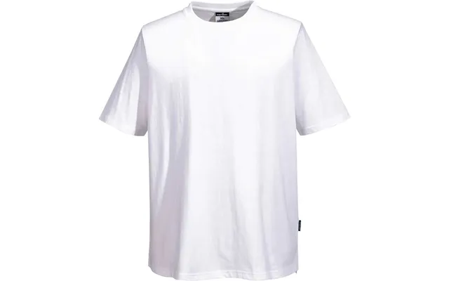 Portwest Cotton Meshair Chefs T Shirt White M