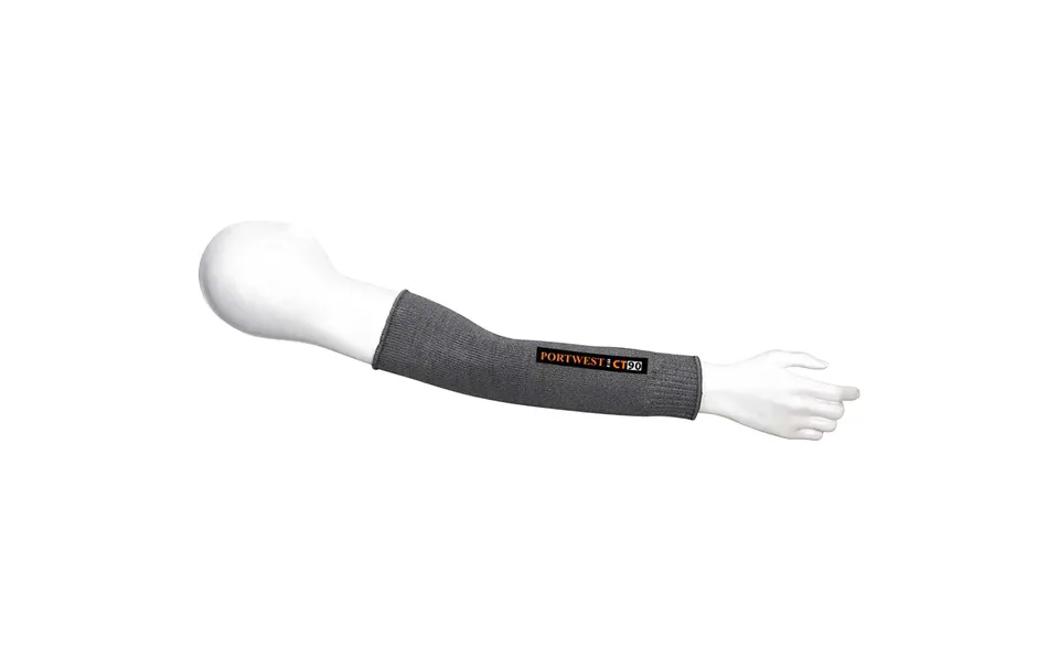 Portwest Ct90 Level F Cut Resistant Sleeve 350mm Grey One Size