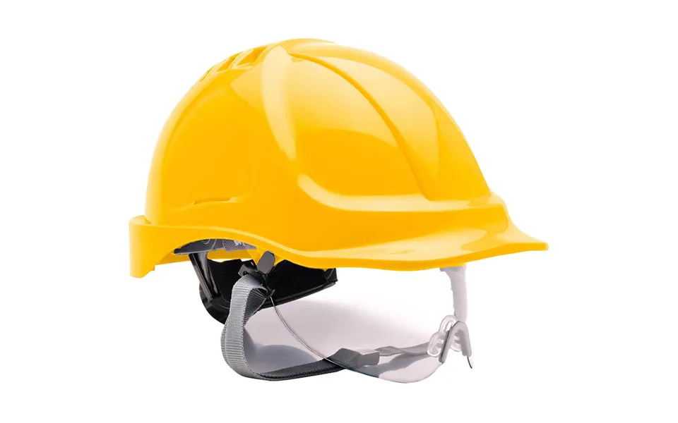 Portwest Endurance Safety Helmet And Visor Yellow