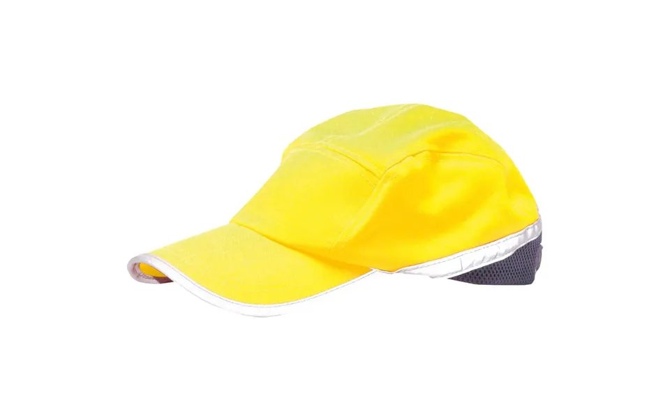 Portwest Hi Vis Baseball Cap Yellow Navy One Size