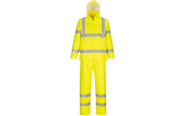 Portwest Hi Vis Packaway Rainsuit Yellow Xl 31