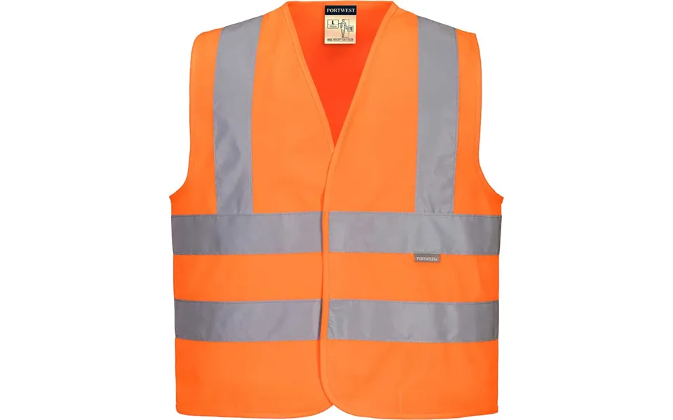 Portwest Junior Childrens Hi Vis Waistcoat Orange M