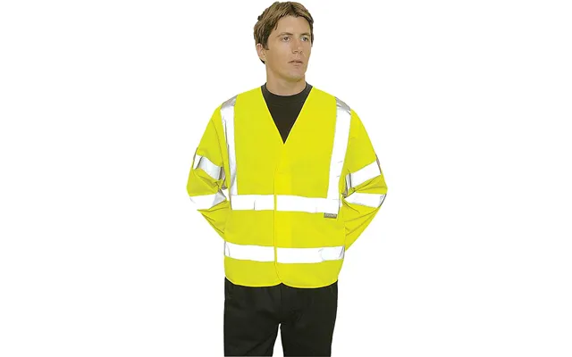 Portwest Long Sleeve Hi Vis Waistcoat Yellow 2xl 3xl