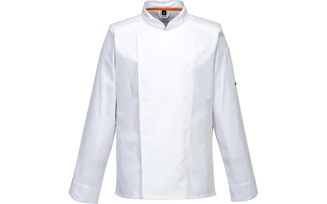 Portwest Meshair Pro Long Sleeve Chefs Jacket White 2xl
