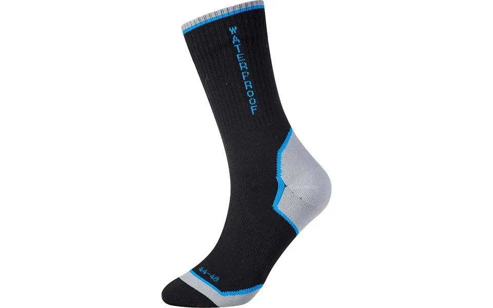 Portwest Performance Waterproof Socks Black 10 - 13 Pack Of 1