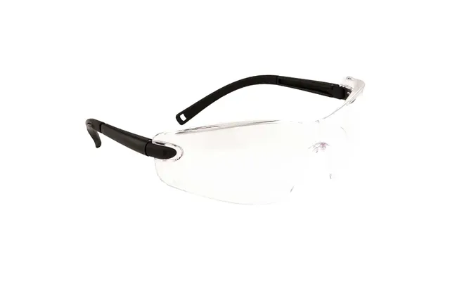 Portwest Profile Safety Glasses Black Clear