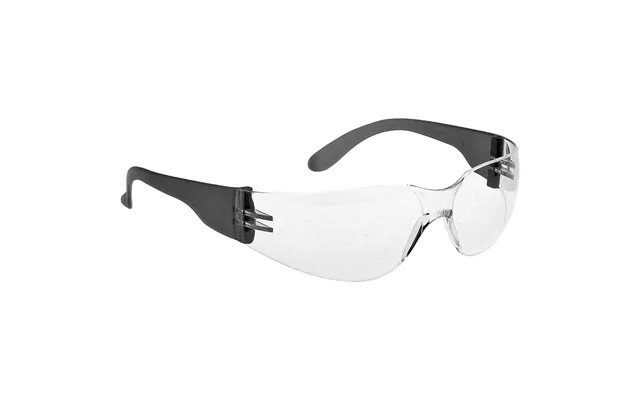 Portwest Wrap Around Safety Glasses Black Clear