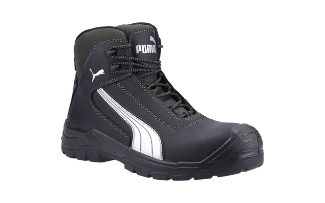 Puma Mens Safety Cascades Mid Safety Boots Black Size 12