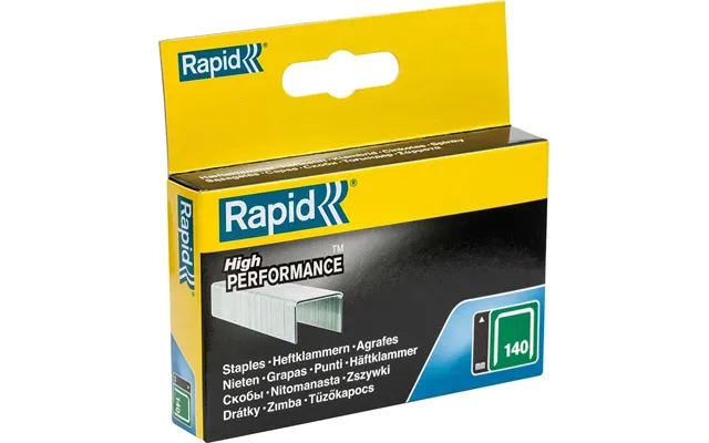 Rapid Type 140 Galvanised Staples 10mm Pack Of 2000