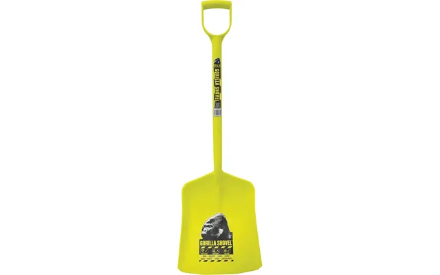 Red Gorilla One Piece Plastic Shovel