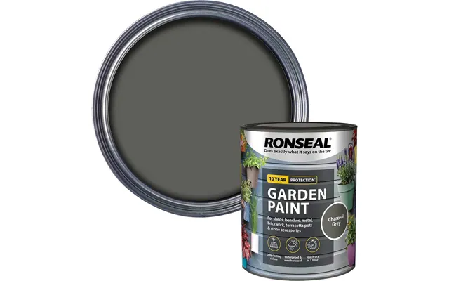 Ronseal General Purpose Garden Paint Charcoal 750ml product image