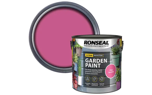 Ronseal General Purpose Garden Paint Pink Jasmine 2.5l product image