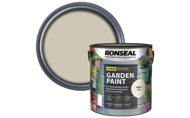 Ronseal General Purpose Garden Paint White Ash 2.5l product image