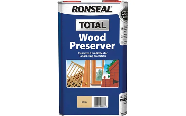 Ronseal Total Wood Preserver Clear 5l product image