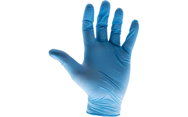 Scan Blue Nitrile Disposable Gloves Blue L Pack Of 100 product image