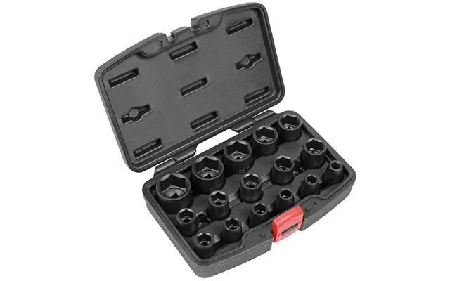 Sealey 16 Piece 1 2 Drive Hexagon Impact Socket Set 1 2