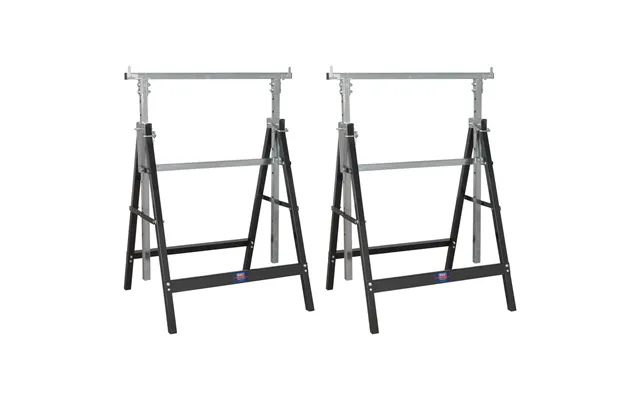 Sealey Fdt32 Fold Down Telescopic Trestles Set Of 2